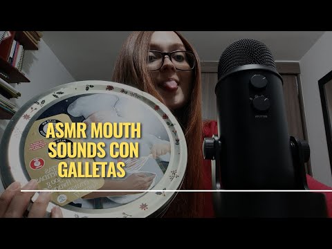 ASMR | (Hablando mucho) MOUTH S0UNDS CON GALLETAS NAVIDEÑAS 🎄🤶🏻