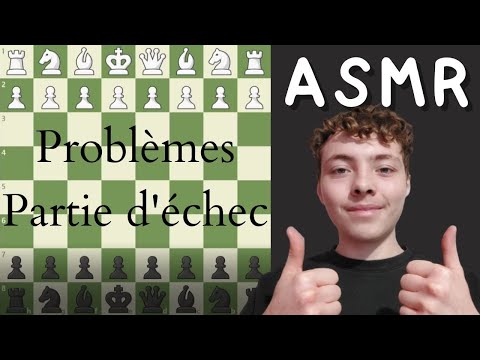 ASMR FR:♟️Je suis nul aux échecs♟️