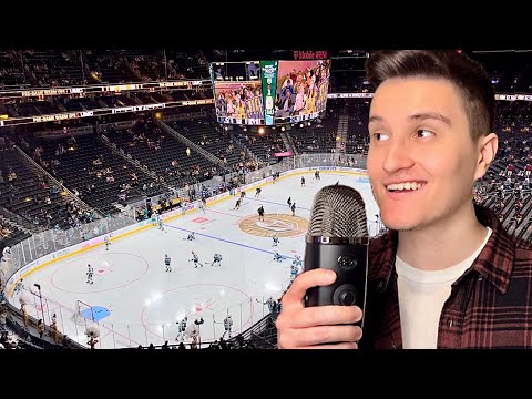 ASMR | Inside a NHL Hockey Game 🏒 (Las Vegas Knights)