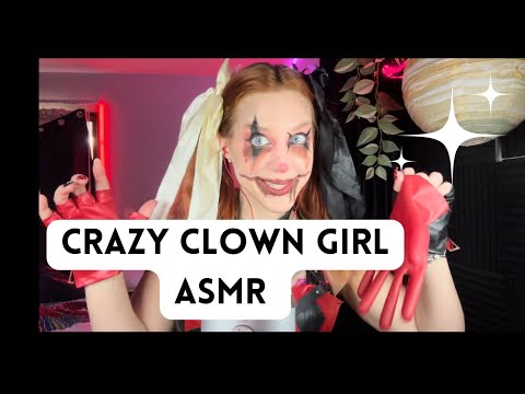 CRAZY CLOWN GIRL ASMR 🤡