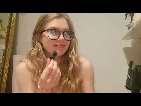 asmr tiny mic ramble lofi