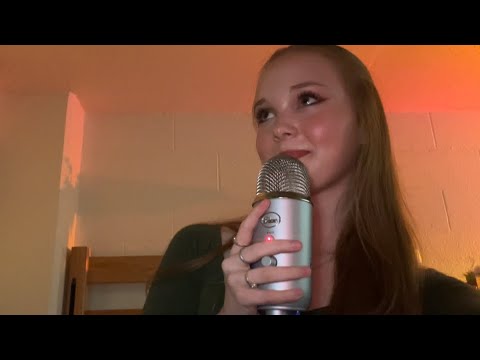 asmr chaotic ramble/update (ear to ear whispers)