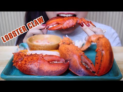 ASMR LOBSTER CLAW eating sounds | LINH-ASMR