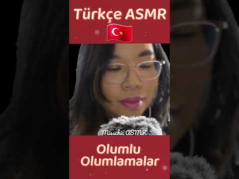 ASMR Positive Affirmations in Turkish for Sleep 🇹🇷 🌝 Türkçe Uyku İçin Olumlu Olumlamalar