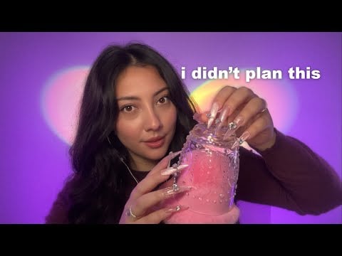 ASMR but I didn't know what to film tonight