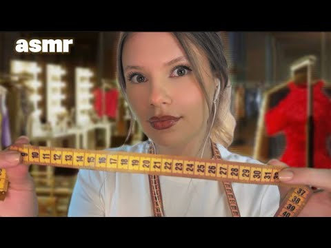 АСМР Снятие мерок • Близкий и неразборчивый шепот• Конкурс Красоты 🤍🌸✨