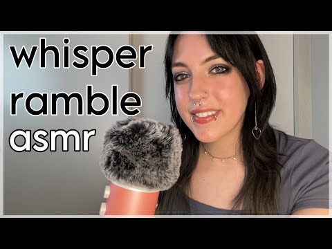 ASMR Whisper Ramble ~ up close