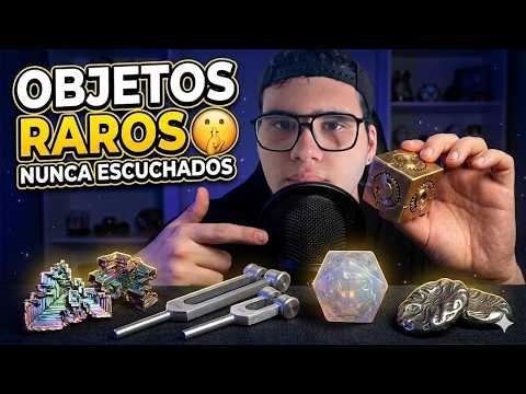 ASMR con objetos EXTRAÑOS que nunca has escuchado 😳🎧