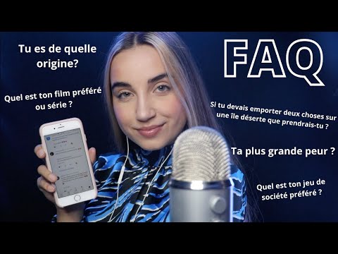 ASMR FAQ : JE REPOND A VOS QUESTIONS !