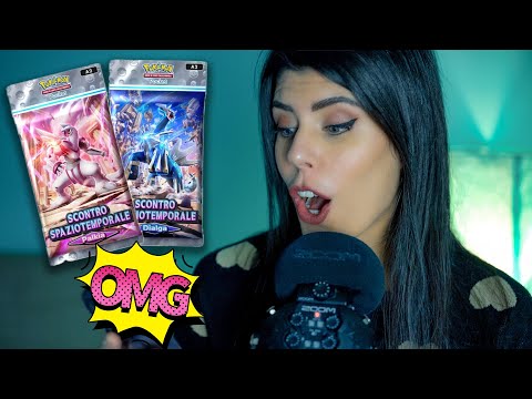 ASMR 💌 È L'ORA dello SBUSTO della NUOVA ESPANSIONE • POKÉMON POCKET (Whispering)