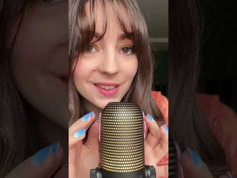 ASMR/ Gommette sur mon nouveau micro  #asmrfrançais #asmr #asmrfr