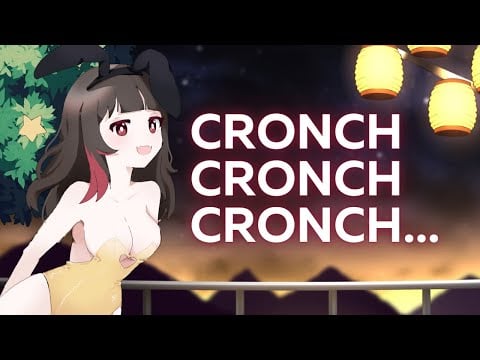 ASMR CRUNCHY EATING MOUTH SOUNDS | MUKBANG PEANUT BUTTER+CHOCOLATE BAR (No Talking)
