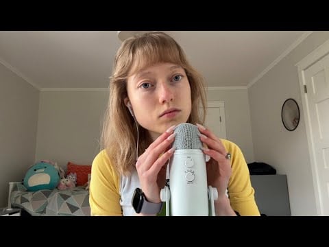 asmr || trying asmr with press-on nails ! (trigger assortment & rambles)