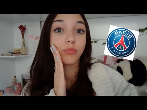 ASMR FALANDO O NOME DOS JOGADORES DO PSG | SUSURROS E VOZ SUAVE
