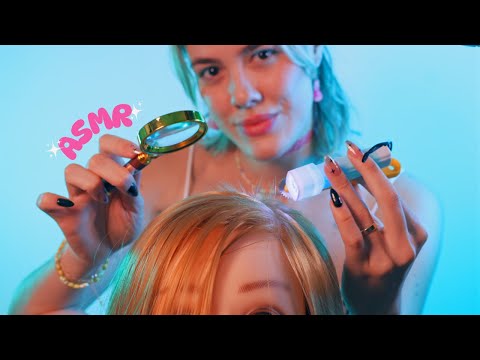 ASMR ROLEPLAY REALISTA | Tricologista Analisa seu Couro Cabeludo 💆🏻‍♀️🌿