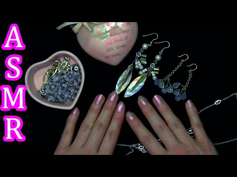 ASMR | Jewelry Show & Tell | Rummaging (Soft Spoken) (Whispering)