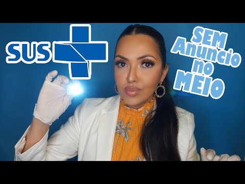 ASMR 1 HORA de EXAME no SUS | Sem ANUNCIO no MEIO #Sussurros #VivaoSUS