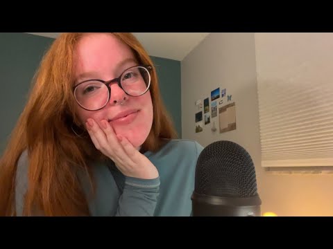 ASMR doing my nails w/ lots of tapping and tingly whispers 💅✨🧚‍♀️