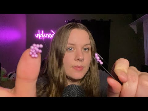 ASMR Plucking Stuff From Your Face For 3 Minutes