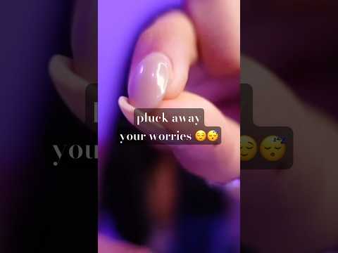 let me snip away your stress 💆 #asmr