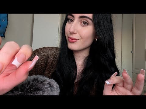 VISUAL ASMR ~ HAND & MOUTH SOUNDS #asmr 