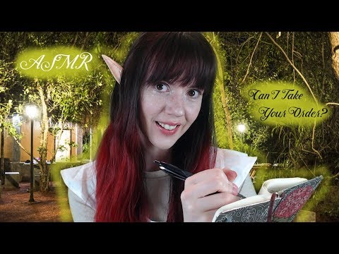 [ASMR] Elf Waitress takes your order (Soft Spoken)