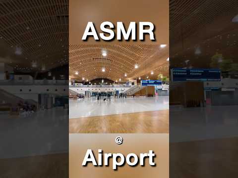 ASMR at an AIRPORT & PLANE ✈️ #shorts #asmr #trending