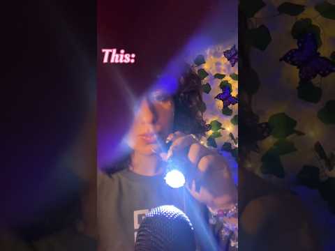 ASMR this or that challenge! follow the Light #asmr #tingles #sleepaid #visualtingle