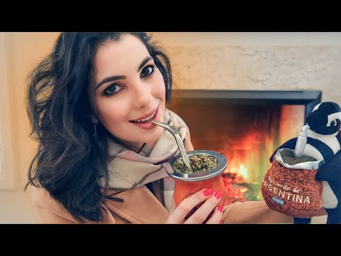 ASMR: TE PREPARO UM MATE PATAGÔNICO PARA RELAXAR - Vídeo Relaxante EM ESPANHOL | Sweet Carol