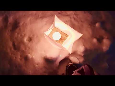 ASMR walking on hard snow sounds Welcome to Canada lol