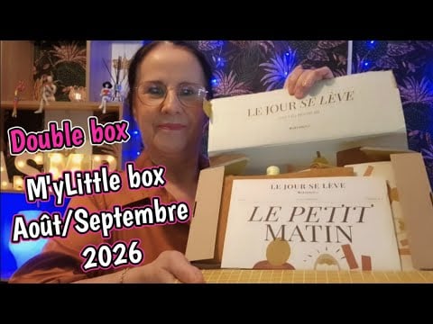  Asmr français: Double box "M'yLittle box" Août/Septembre 2026.