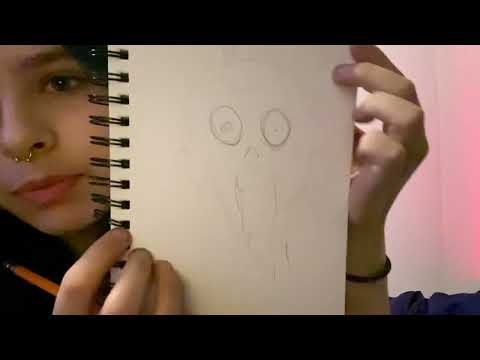 💤Asmr💤 1 minute drawing you ✍️