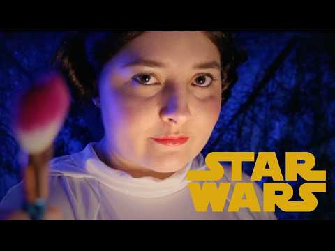 Face Brushing [ASMR] With Princess Leia  |  Star Wars RP