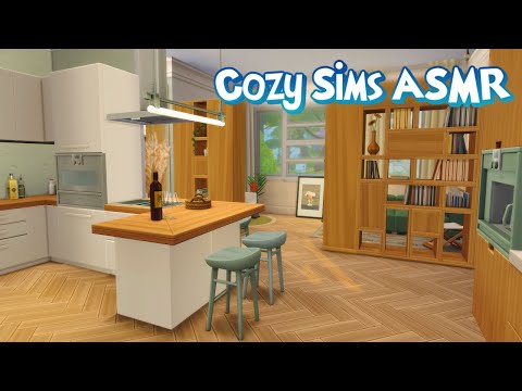 Sims ASMR | Decorating a ✨ Super Cozy ✨ House 🏡 Close Up Whispering