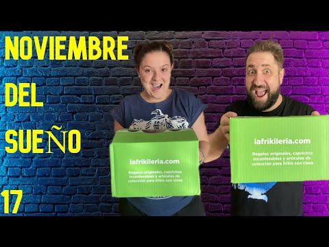 ASMR - NOVIEMBRE del SUEÑO - UNBOKING CAJA SORPRESA de la FRIKILERIA #17