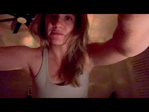 ASMR - Sleepy massage with a relaxing twist (Whispered)