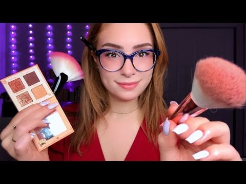 ASMR Je Te Maquille VITE Pour S'endormir 💄 Doing Your Makeup Attention Personnelle 💖