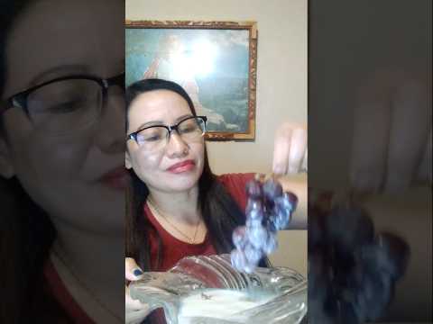 GRAPES WITH MILK#shortsfeed #food #everyone #mukbang #funny #eatingshow #fruit #asmr #foodie