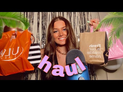 ASMR | HAUL | ULTA, LUSH, SEPHORA, NORDSTROM, ETC.