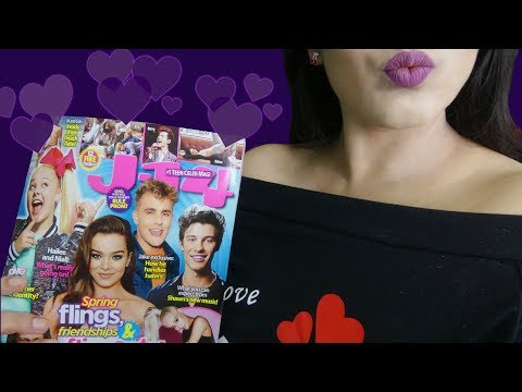 ASMR Magazine Page Turning - Flipping Through Soft Spoken