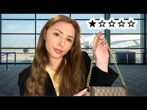 ASMR Roleplay | Worst Airport Customer Service “Helps” You Find Your Bag 💼🔎 ✈️