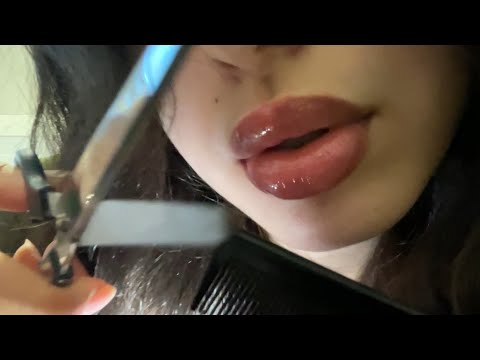 ASMR haircut in 2 minutes | fast and aggressive
