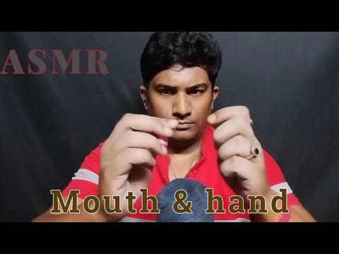 ASMR Inaudible Whispers With Mouth Sound and Hand sound