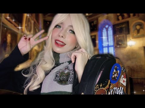 ASMR ALUNA DA SONSERINA QUERENDO TE CONHECER 🐍💚