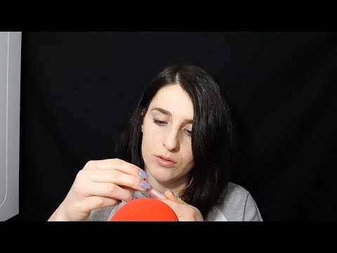 ASMR Lipgloss application and hand lotion - Hand massage