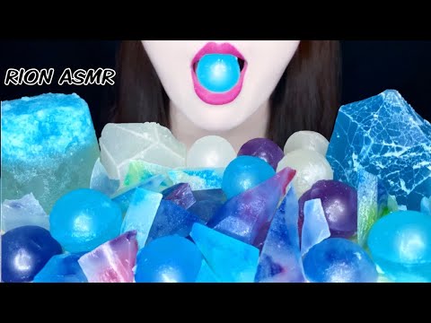 【ASMR 】【RECIPE 】食べれる宝石*琥珀糖*KOHAKUTO*코하쿠토*CLYSTAL JELLY*JEWEL CANDY/MUKBANG 먹방 咀嚼音 EATINGSOUNDS