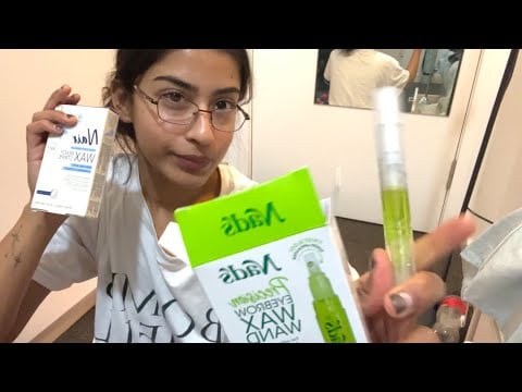 ASMR quick waxing sesh ✅