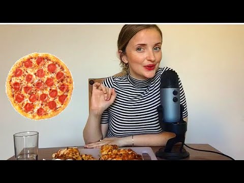 Pizza Mukbang 🍕🍟~ ASMR