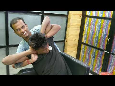 Powerful Head & body massage with Neck cracking | Indian ASMR tingles