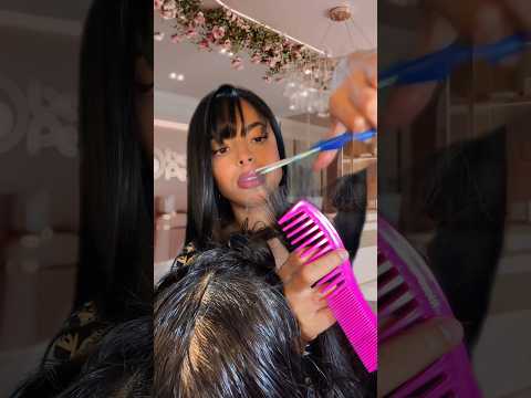 Cortando as pontas do seu cabelo #asmrbrasil #tingles #asmrsounds #asmr #relax #asmrcommunity